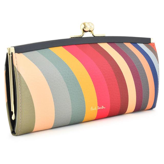 訳あり ポールスミス 財布 長財布 がま口財布