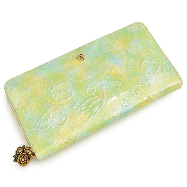 アナスイ 財布 長財布 ラウンドファスナー