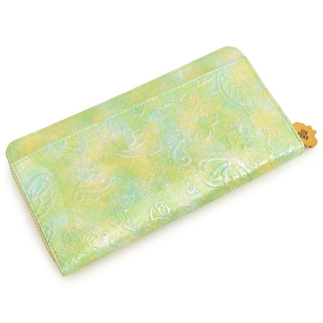 アナスイ 財布 長財布 ラウンドファスナー