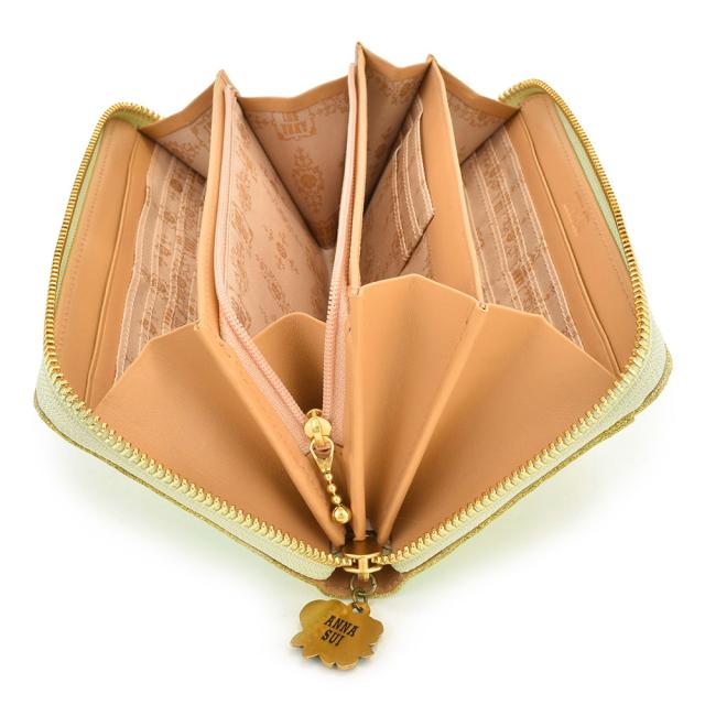 アナスイ 財布 長財布 ラウンドファスナー