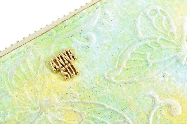 アナスイ 財布 長財布 ラウンドファスナー