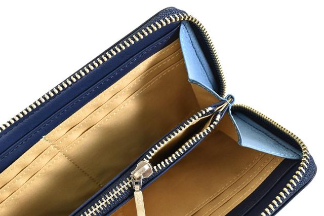 タケオキクチ 財布 長財布 ラウンドファスナー