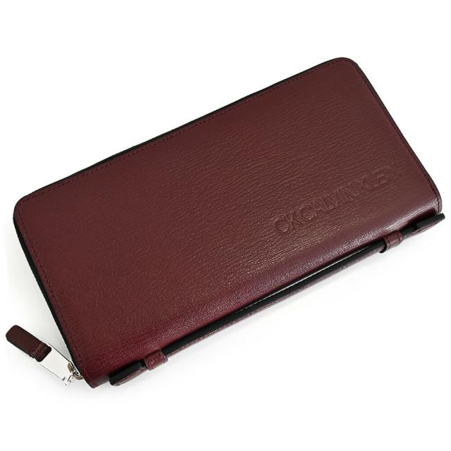 カルバンクライン 財布 長財布 ラウンドファスナー