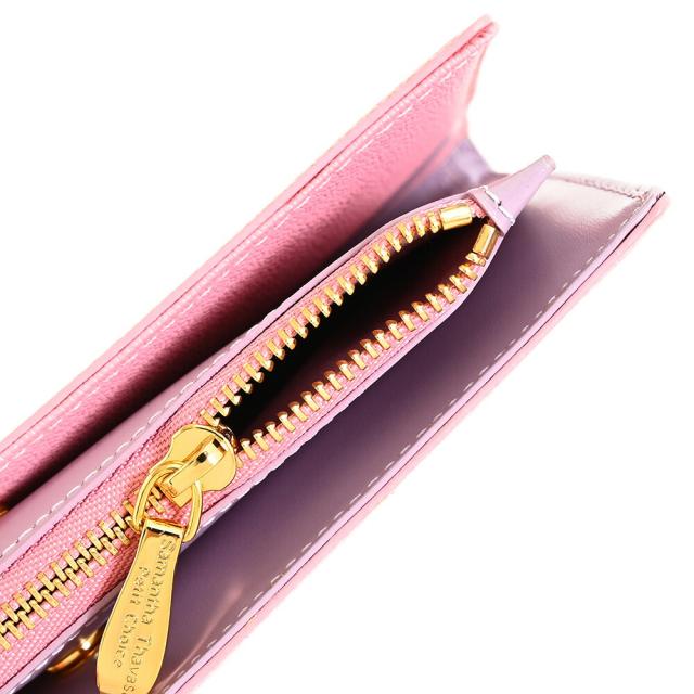 サマンサタバサ 財布 長財布 ファスナー財布