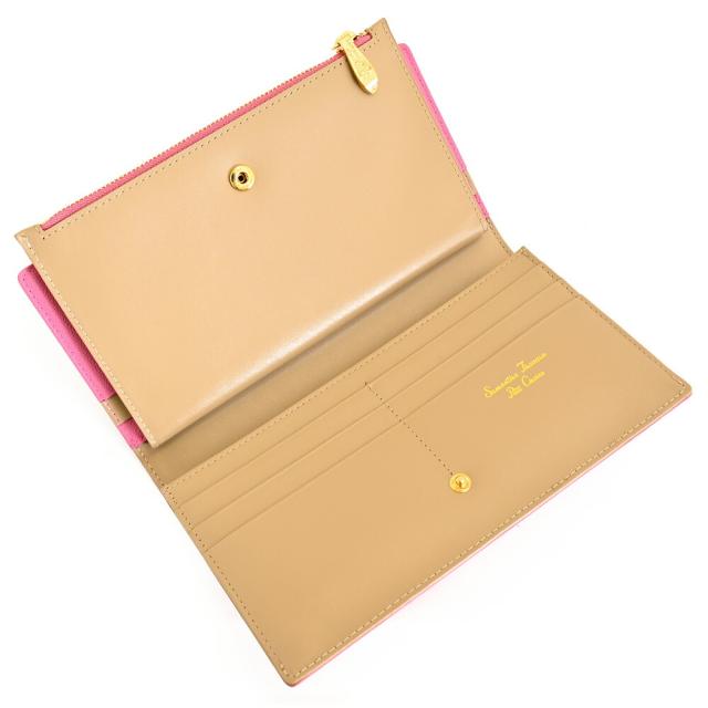 サマンサタバサ 財布 長財布 ファスナー財布