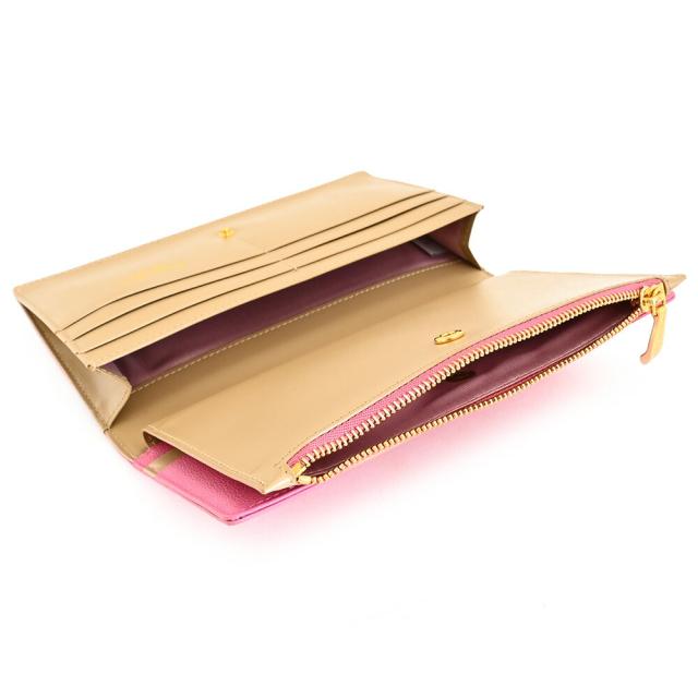 サマンサタバサ 財布 長財布 ファスナー財布