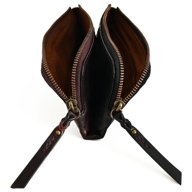 アックス 財布 長財布 L字ファスナー