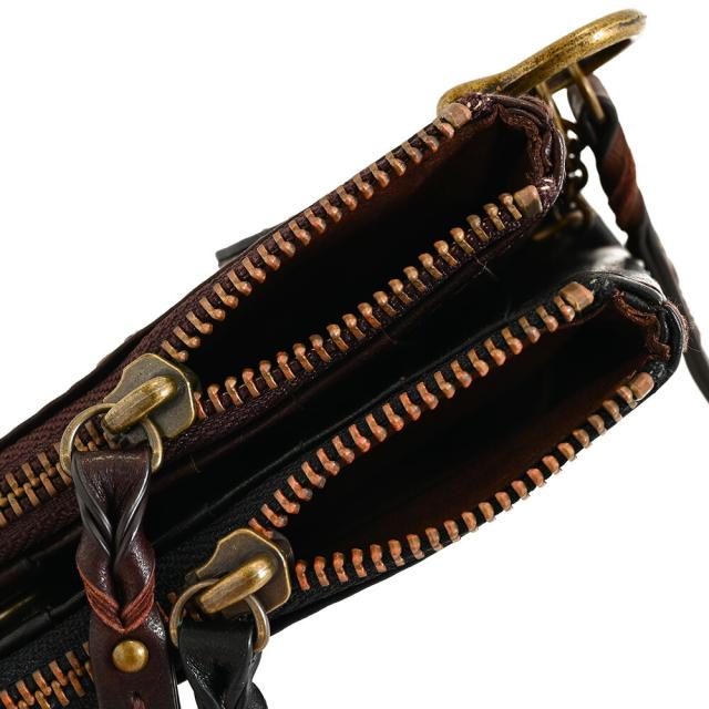 アックス 財布 長財布 L字ファスナー