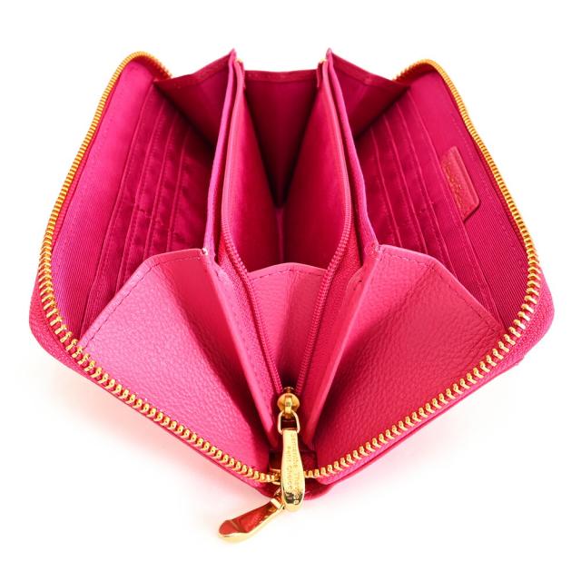 サマンサタバサ 財布 長財布 ラウンドファスナー