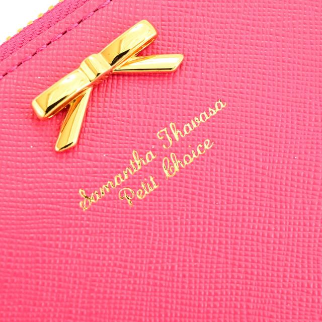 サマンサタバサ 財布 長財布 ラウンドファスナー