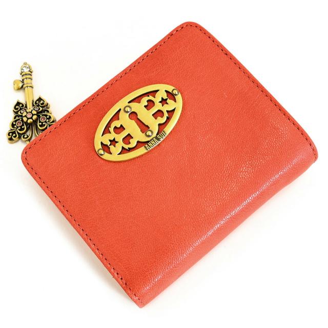 アナスイ 財布 二つ折り財布 L字ファスナー