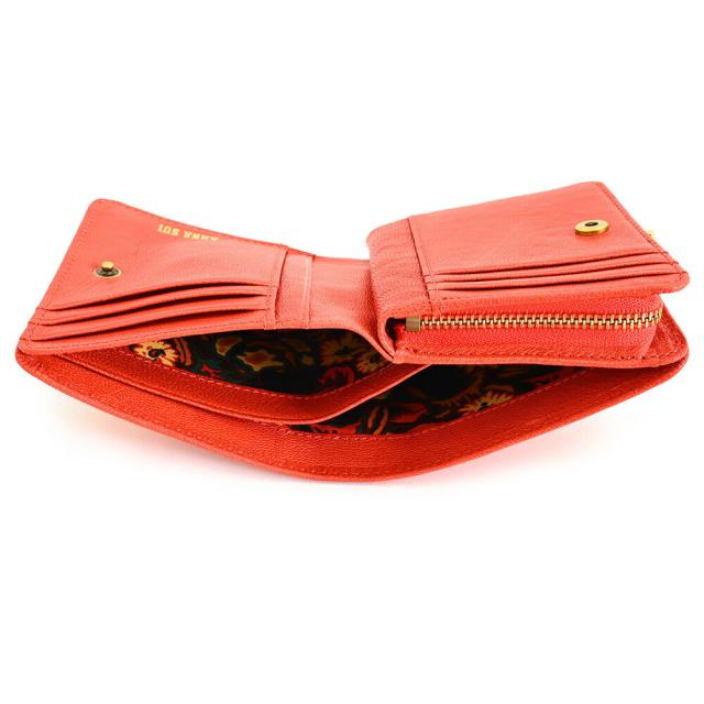 アナスイ 財布 二つ折り財布 L字ファスナー