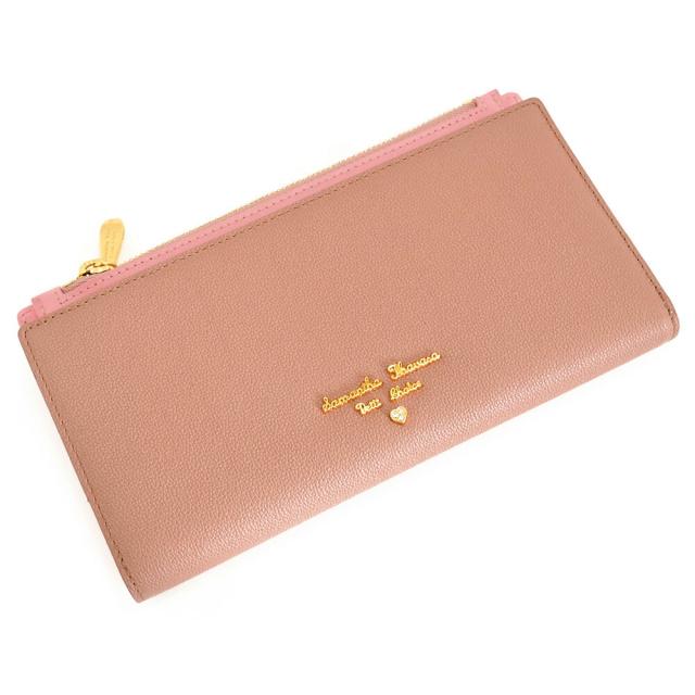 サマンサタバサ 財布 長財布 ファスナー財布