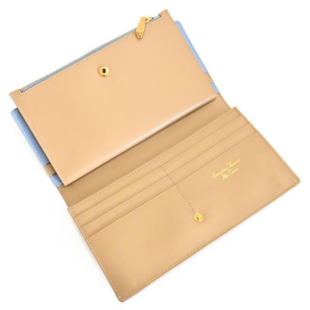 サマンサタバサ 財布 長財布 ファスナー財布