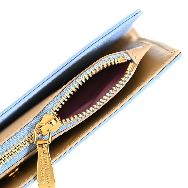 サマンサタバサ 財布 長財布 ファスナー財布