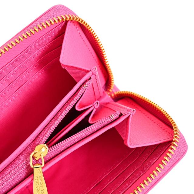 サマンサタバサ 財布 長財布 ラウンドファスナー