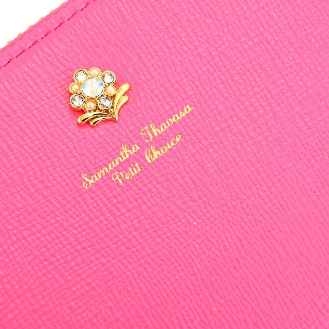 サマンサタバサ 財布 長財布 ラウンドファスナー