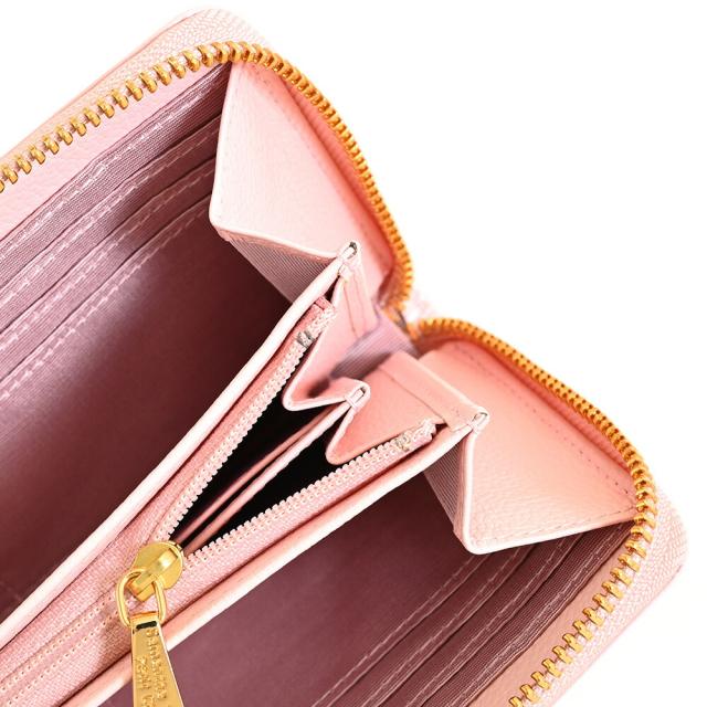 サマンサタバサ 財布 長財布 ラウンドファスナー