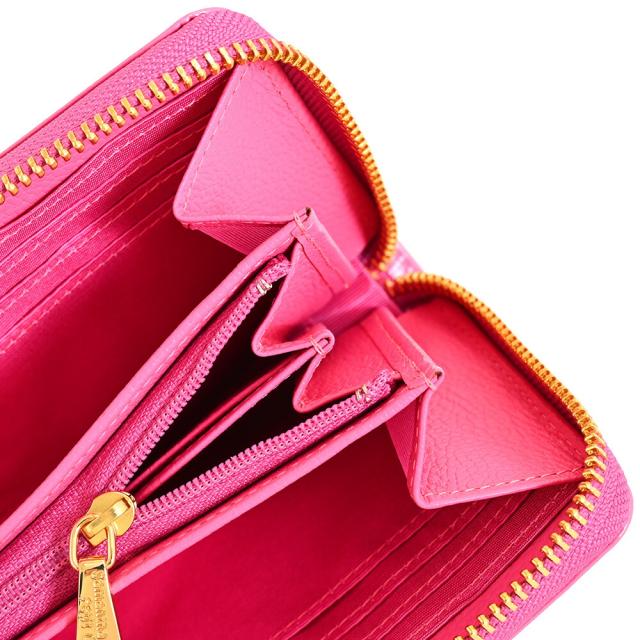 サマンサタバサ 財布 長財布 ラウンドファスナー