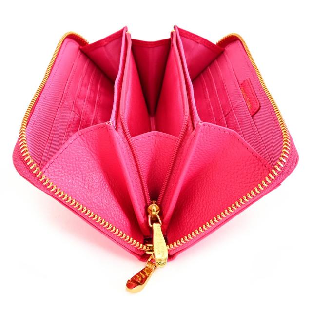 サマンサタバサ 財布 長財布 ラウンドファスナー