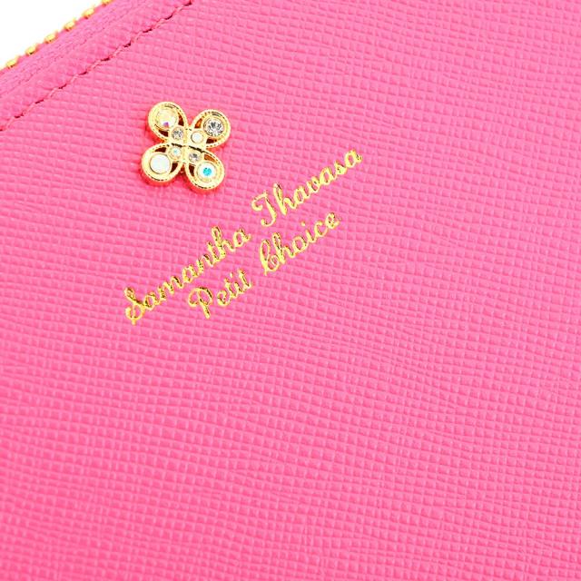 サマンサタバサ 財布 長財布 ラウンドファスナー