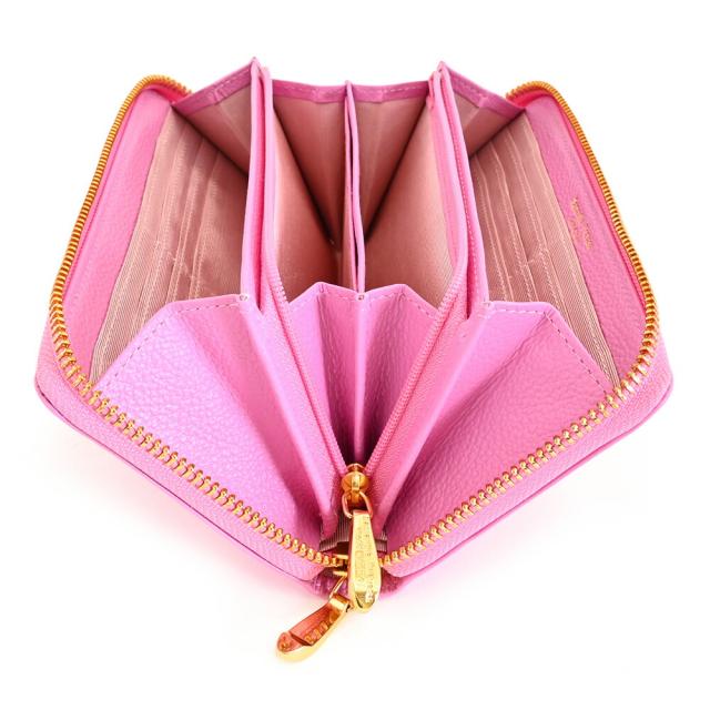 サマンサタバサ 財布 長財布 ラウンドファスナー