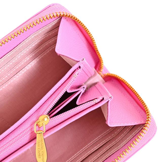 サマンサタバサ 財布 長財布 ラウンドファスナー