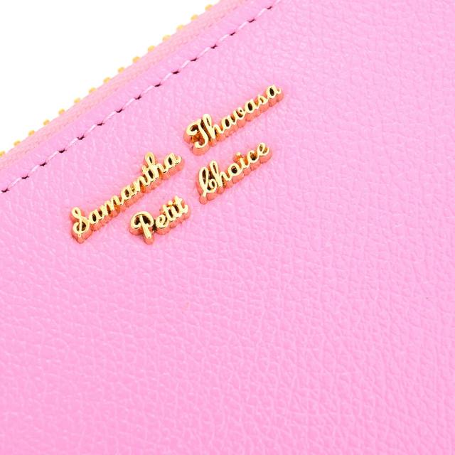 サマンサタバサ 財布 長財布 ラウンドファスナー