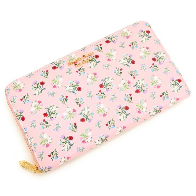 サマンサタバサ 財布 長財布 ラウンドファスナー