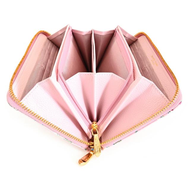 サマンサタバサ 財布 長財布 ラウンドファスナー