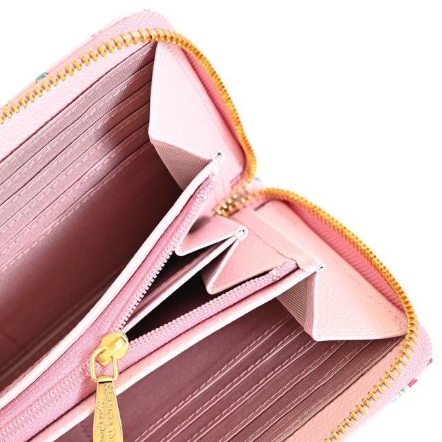 サマンサタバサ 財布 長財布 ラウンドファスナー