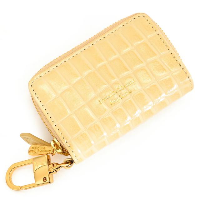 サマンサタバサ キーケース コインケース ラウンドファスナー