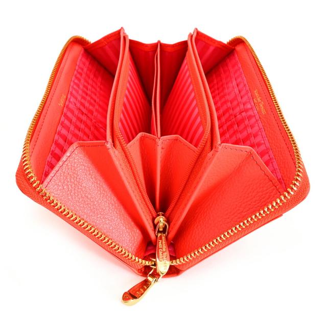 サマンサタバサ 財布 長財布 ラウンドファスナー