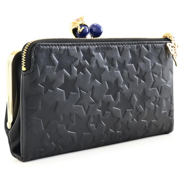 アナスイ 財布 長財布 がま口財布 ファスナー