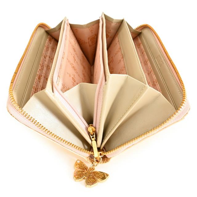 アナスイ 財布 長財布 ラウンドファスナー