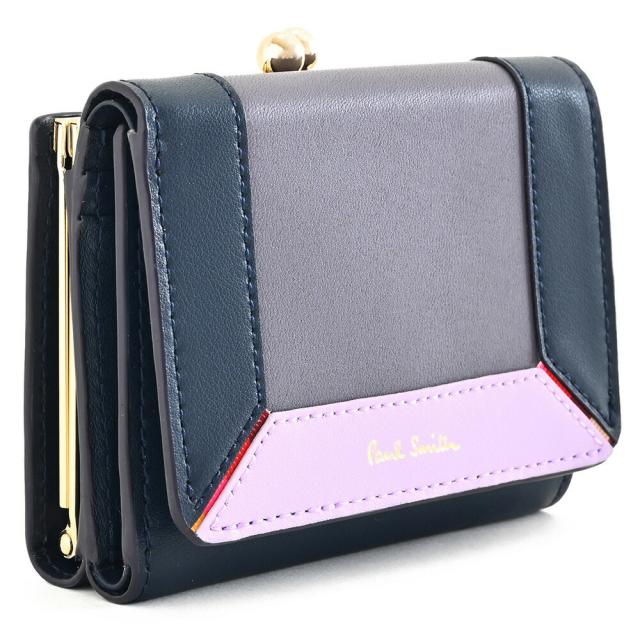 ポールスミス 財布 三つ折り財布 がま口財布