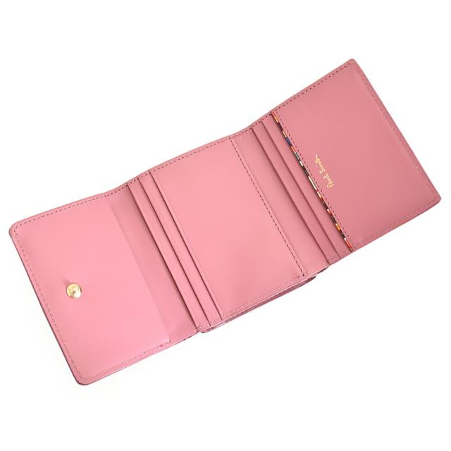 ポールスミス 財布 三つ折り財布 がま口財布 ライラック Paul Smith