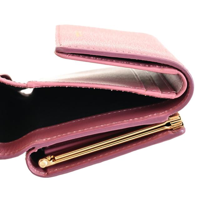 ポールスミス 財布 三つ折り財布 がま口財布 ライラック Paul Smith pwd824-33 レディース 婦人 ギフト 定番 彼氏 彼女 プレゼント ポールスミス 財布 三つ折り財布 がま口財布 ライラック Paul Smith