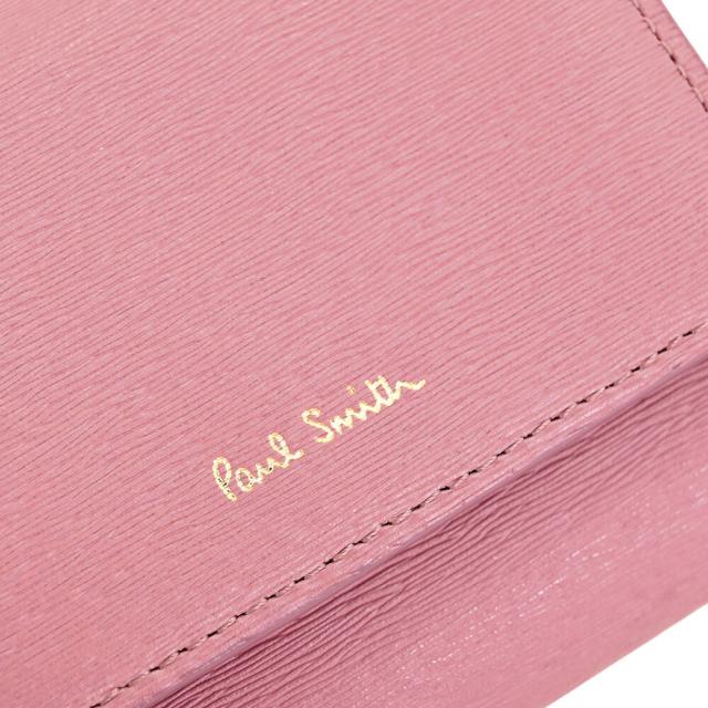 ポールスミス 財布 三つ折り財布 がま口財布 ライラック Paul Smith