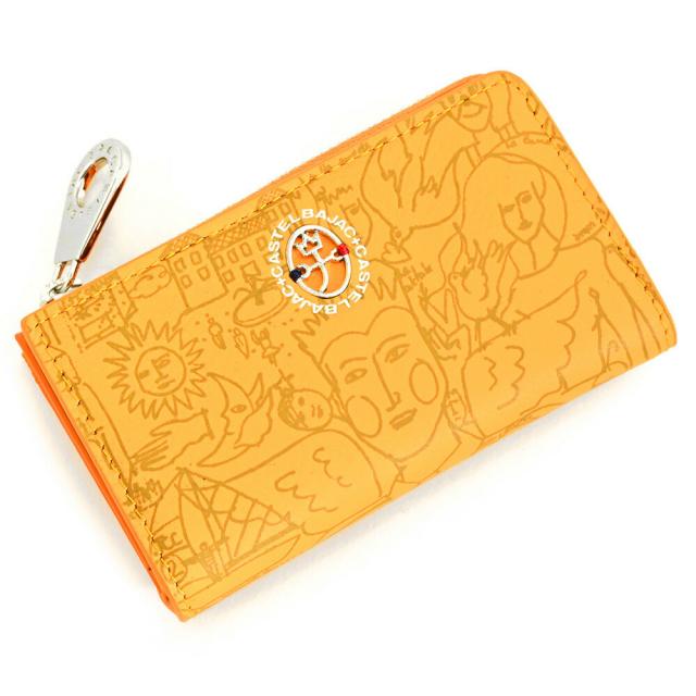 カステルバジャック キーケース コインケース L字ファスナー