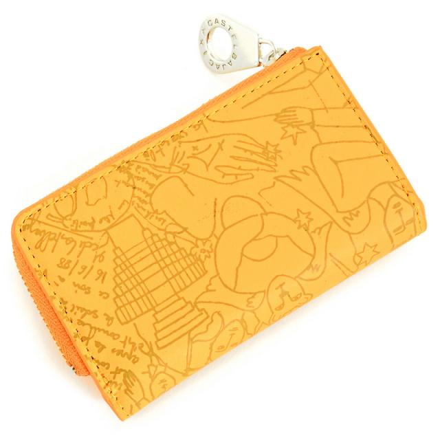 カステルバジャック キーケース コインケース L字ファスナー