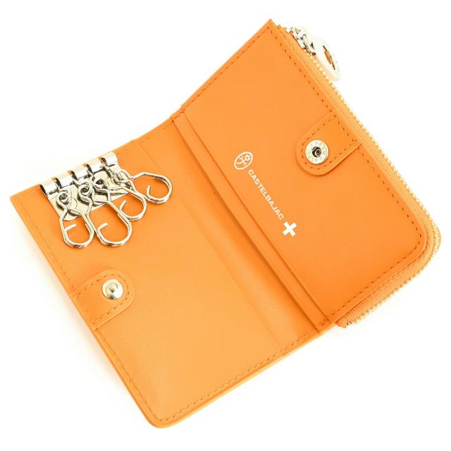 カステルバジャック キーケース コインケース L字ファスナー