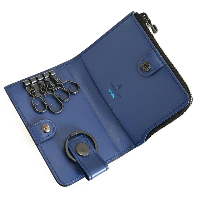 ランバンオンブルー キーケース パスケース L字ファスナー
