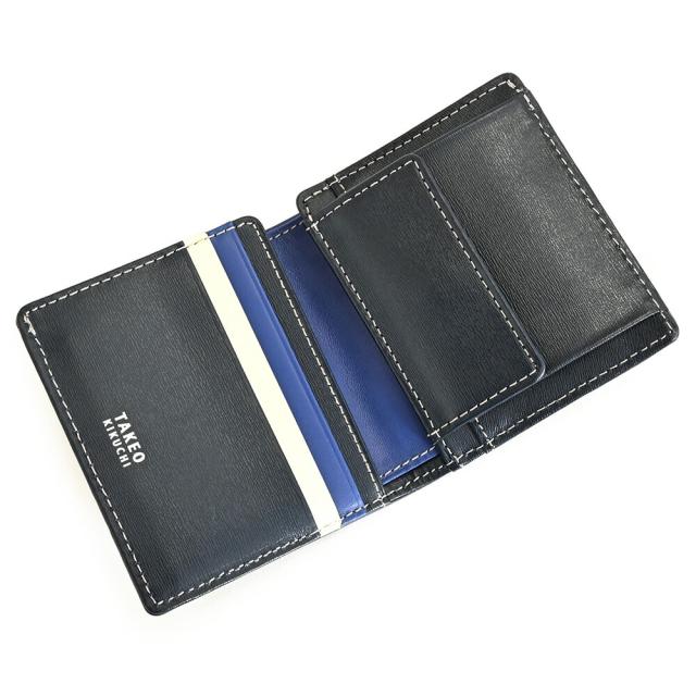 タケオキクチ 財布 二つ折り財布 ミニ財布 コンパクト財布