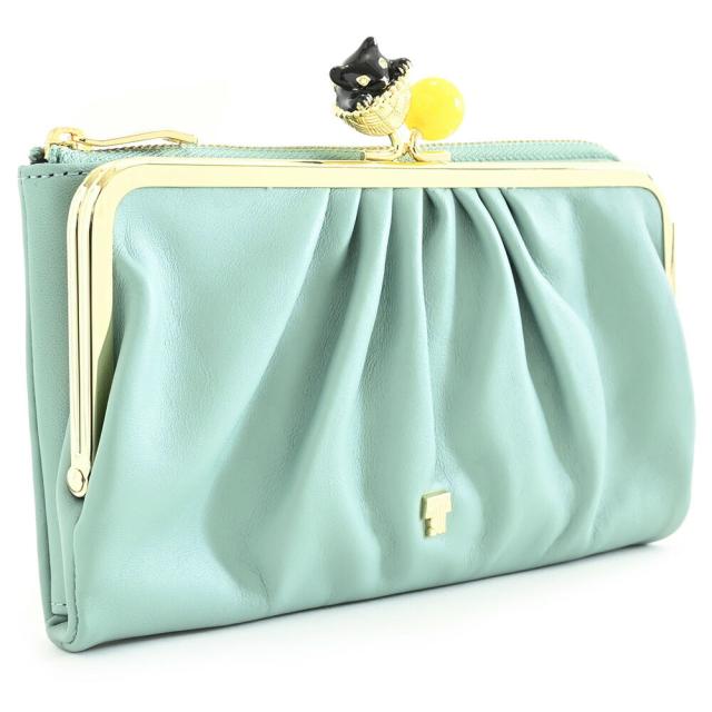 アナスイ 財布 長財布 がま口財布 ファスナー