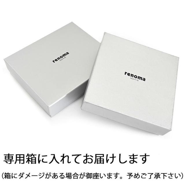 レノマ オム 財布 二つ折り財布 カード&札