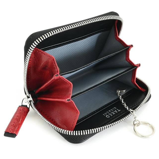 タケオキクチ 財布 小銭入れ コインケース ラウンドファスナー