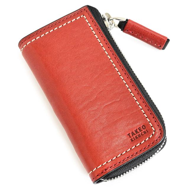 タケオキクチ キーケース L字ファスナー