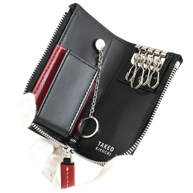 タケオキクチ キーケース L字ファスナー