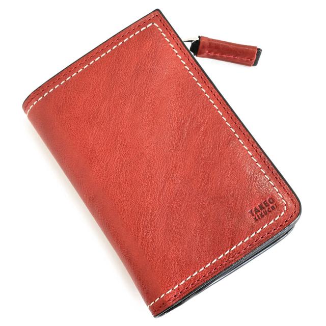 タケオキクチ 財布 二つ折り財布 L字ファスナー